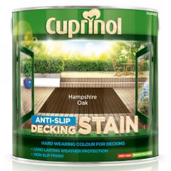 Cuprinol CX Anti-Slip Deck/Stain Hamps/Oak 2.5 Litre