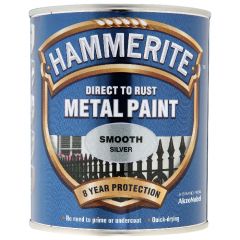 Hammerite Smooth Metal Paint Silver
