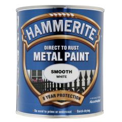 Hammerite Smooth Metal Paint White
