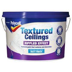 Polycell Textured Ceilings Ripple Effect Matt