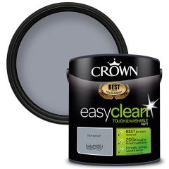 Crown Paints Easyclean Matt - Blue Gravel - 2.5 Litre