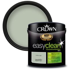 Crown Paints Easyclean Matt - Mellow Sage - 2.5 Litre