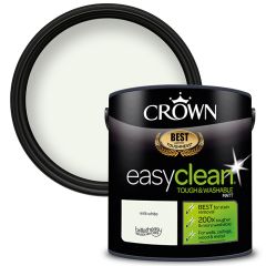 Crown Paints Easyclean Matt - Milk White - 2.5 Litre