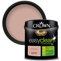 Crown Paints Easyclean Matt - Powdered Clay - 2.5 Litre