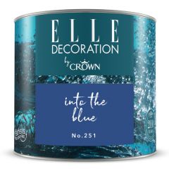 Crown Elle Decoration Flat Matt Into The Blue