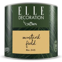Crown Elle Decoration Flat Matt Mustard Field