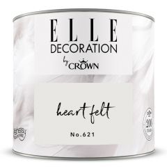 Crown Elle Decoration Flat Matt Heart Felt