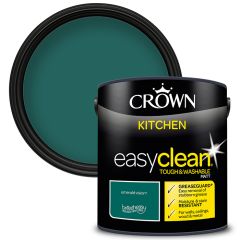 Crown Paints Easyclean Kitchen Matt with Greaseguard+ - Emerald Vision