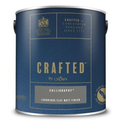 Crown Crafted Luxurious Flat Matt Finish Calligraphy 2.5 Litre