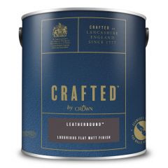 Crown Crafted Luxurious Flat Matt Finish Leatherbound 2.5 Litre