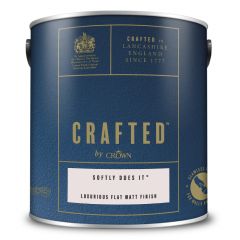 Crown Crafted Luxurious Flat Matt Finish Softly Does It 2.5 Litre