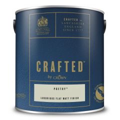 Crown Crafted Luxurious Flat Matt Finish Poetry 2.5 Litre