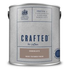 Crown Crafted Suede Textured Finish Chocolate 2.5 Litre