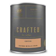 Crown Crafted Lustrous Metallic Finish Copper 1.25 Litre