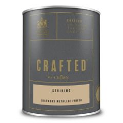 Crown Crafted Lustrous Metallic Finish Striking 1.25 Litre