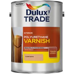 Dulux Trade Satin Varnish Clear 5 Litre