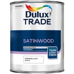 Dulux Trade Satinwood Pure Brilliant White 