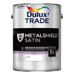 Dulux Trade Metalshield Satin White 5 Litre