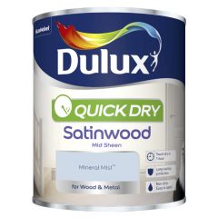 Dulux Quick Dry Satinwood Mineral Mist 750 ml