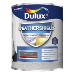Dulux Weathershield Gloss Gallant Grey 750 ml