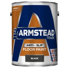 Armstead Trade Anti Slip Floor Paint Black 5 Litre