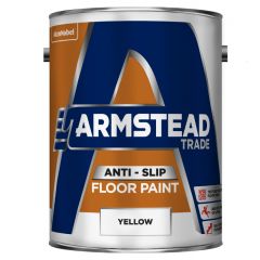 Armstead Trade Anti Slip Floor Paint Yellow 5 Litre