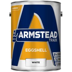 Armstead Trade Eggshell White 5 Litre