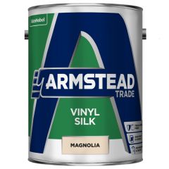 Armstead Trade Vinyl Silk Magnolia 5 Litre