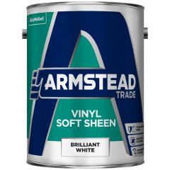 Armstead Trade Vinyl Soft Sheen Brilliant White 5Ltr