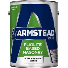 Armstead Trade Pliolite Based Masonry Paint PBW 5Ltr