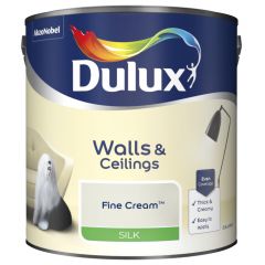 Dulux Silk Fine Cream 2.5 Litre