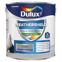 Dulux Weathershield Quick Dry Satin Green Glade 2.5 Litre