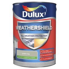 Dulux Weathershield All Weather Protection Smooth Green Ivy 5 Litre