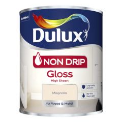 Dulux Non Drip Gloss Magnolia 750 ml