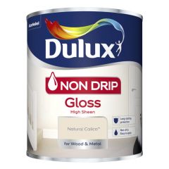 Dulux Non Drip Gloss Natural Calico 750 ml