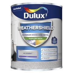 Dulux Weathershield Quick Dry Satin Chic Shadow 750 ml
