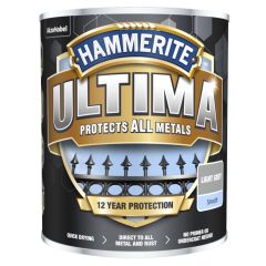 Hammerite Ultima Metal Smooth Light Grey 750 ml