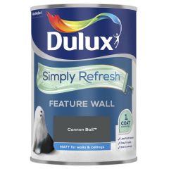 Dulux One Coat Feature Wall Cannon Ball