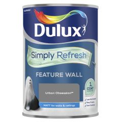 Dulux One Coat Feature Wall Urban Obsession