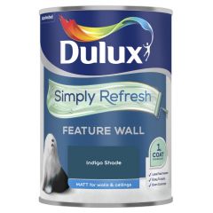 Dulux One Coat Feature Wall Indigo Shade