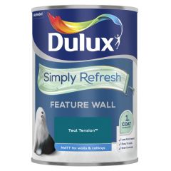 Dulux One Coat Feature Wall Teal Tension