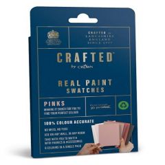 Crown Crafted Real Paint Swatches Pink - Pack of 8