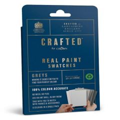 Crown Crafted Real Paint Swatches Grey - Pack of 8