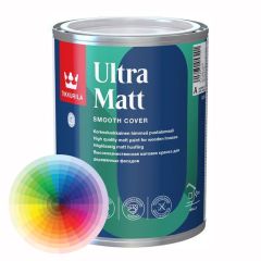 Tikkurila Ultra Matt Exterior Wood Paint - Tinted Colours