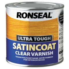 Ronseal Ultra Tough Satincoat Clear Varnish
