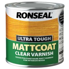 Ronseal Ultra Tough Mattcoat Clear Varnish