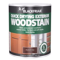 Blackfriar Quick Drying Exterior Woodstain Medium Oak