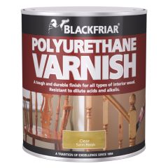 Blackfriar Polyurethane Varnish Clear Satin