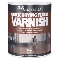 Blackfriar Quick Drying Floor Varnish Clear Gloss