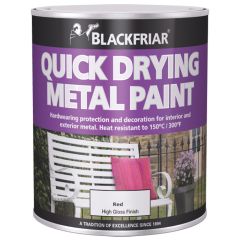 Blackfriar Quick Drying Metal Paint Red